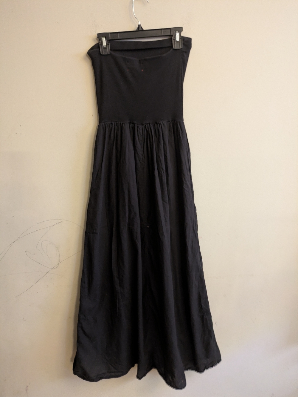 Xirena Finnian Black Strapless Tube Maxi Dress Size XS - Picture 7 of 10
